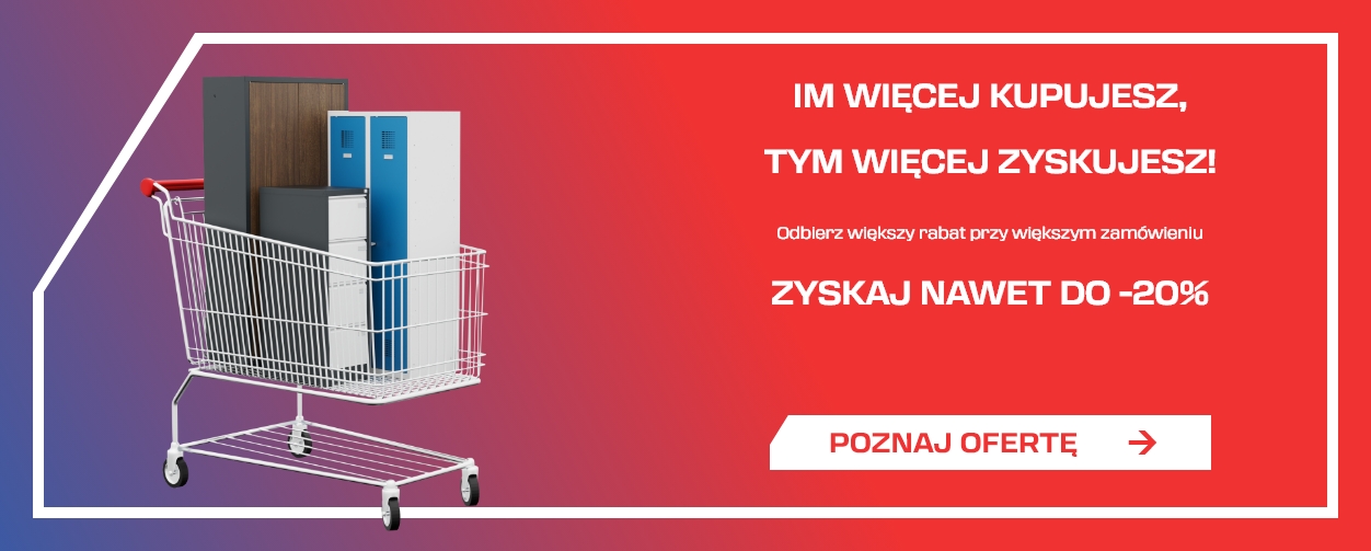 Odbierz większy rabat przy większym zamówieniu